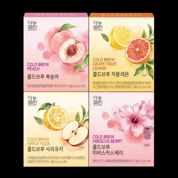다농원 콜드브루티 4종 세트 14,500원