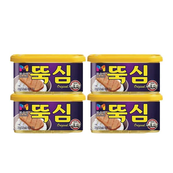목우촌 뚝심 오리지널 200g 18개