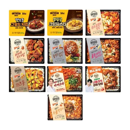 아워홈 온더고 외식메뉴 10종 290g 10팩