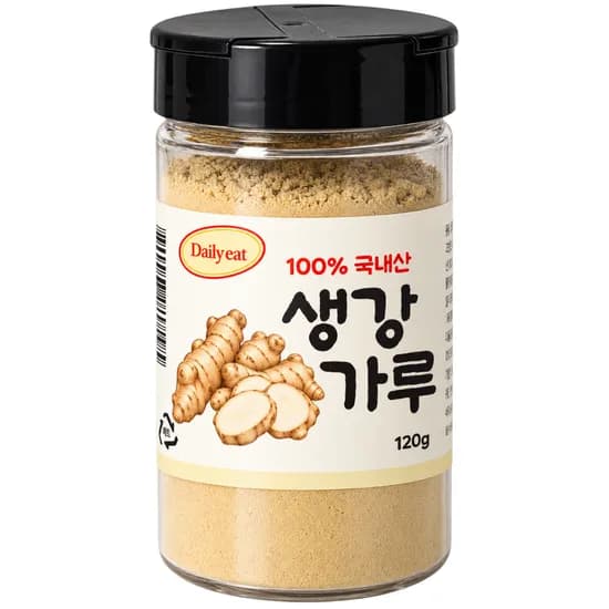 데일리원 국내산 생강가루 120g 1개