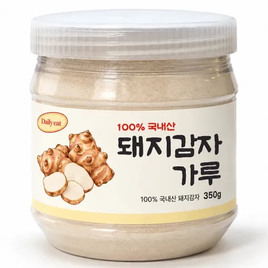 매일먹어 100% 국내산 돼지감자가루 350g 1개