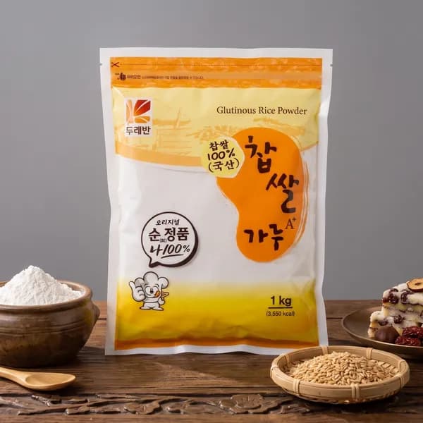뚜레반 국내산 찹쌀가루 A+ 1kg