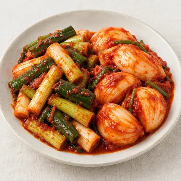 전라도식 대파김치 양파김치 세트 2kg 1박스 18,500원