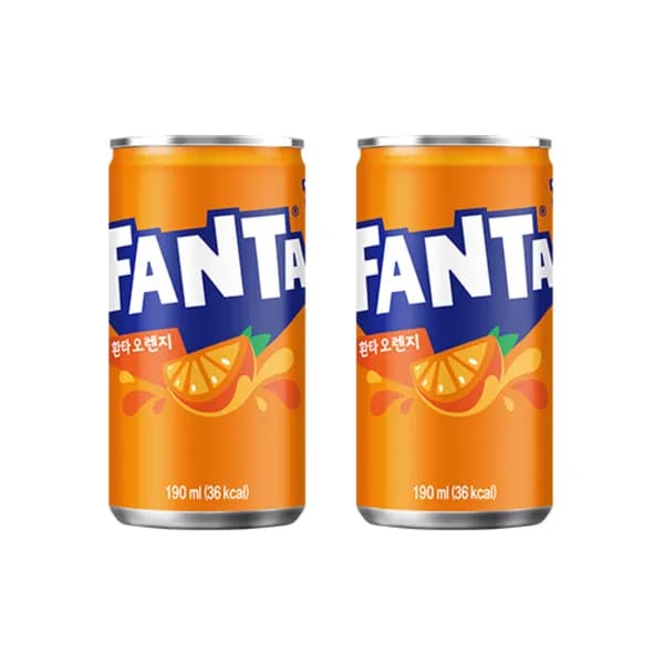 환타 오렌지 190ml 30개