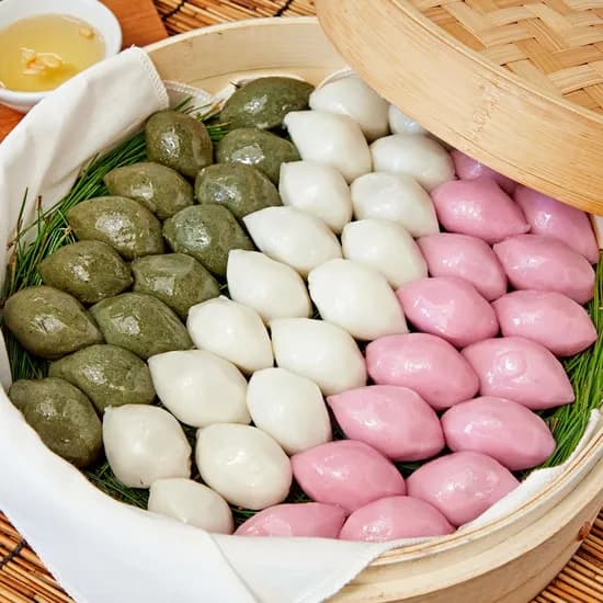 굳지 않는 말랑 깨송편 600g 1개