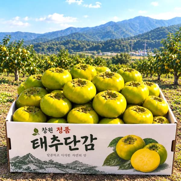 창원 태추단감 특품 소과 3kg 1박스