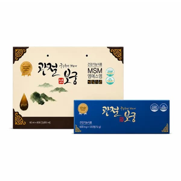 관절보궁 프리미엄 보·궁 1개월분 60ml 60포 + 600mg 120정 1개