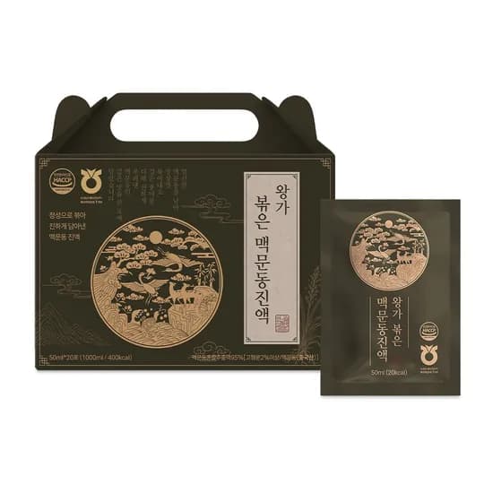 왕가 볶은 맥문동진액 1000ml 20개