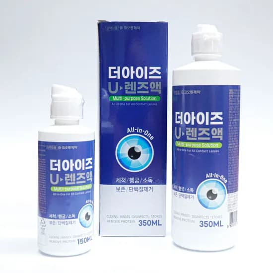 더아이즈 유렌즈 렌즈액 셀라인 370ml 1개