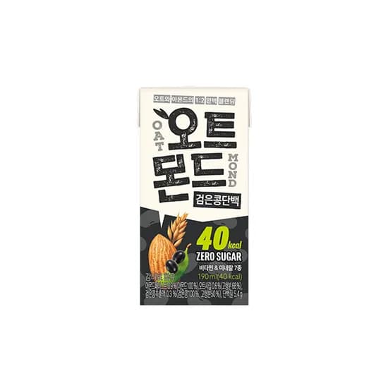오트몬드 검은콩단백 190ml 24개