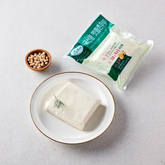 국산콩 맷돌촌두부 300g 1개