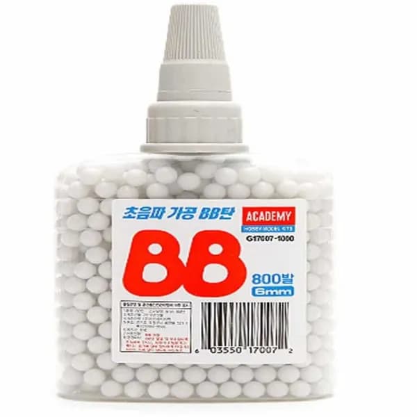 아카데미 비비탄알 리필 6mm 800알 1개