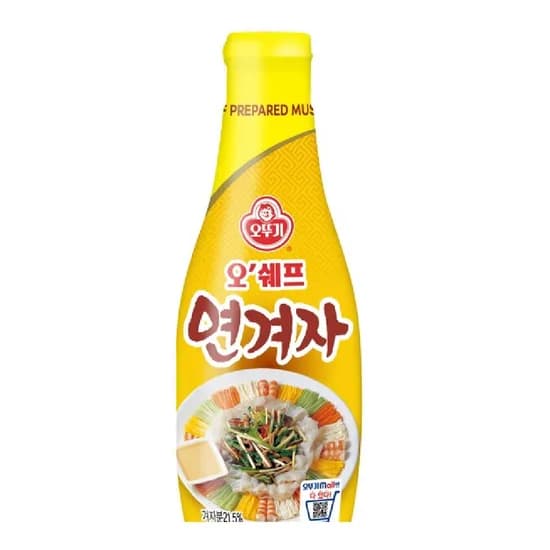 오뚜기 오쉐프 연겨자 480g 1개