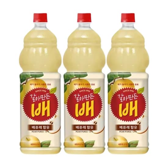 해태에이치티비 갈아만든배 1.5L 3개