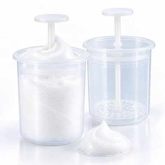 롤링페이퍼 딥클렌징 쫀득거품 생성 펌핑기 버블 거품 메이커 반투명 180ml 2개