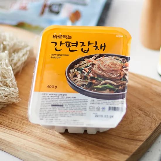 자연에찬 바로 먹는 간편 잡채 400g 1개