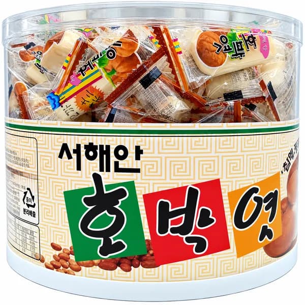 서해안 호박엿 1.4kg 1개 13,900원