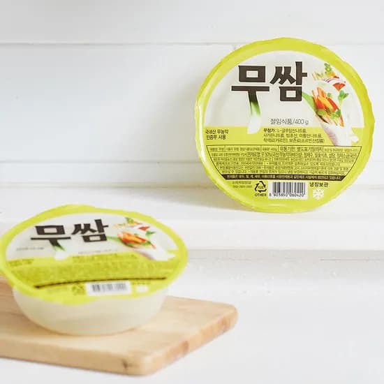무농약 무쌈 400g 1개