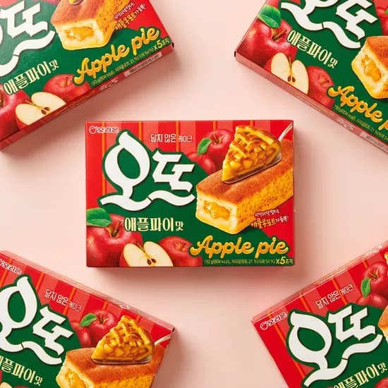 오리온제과 오뜨 애플파이맛 175g 3개