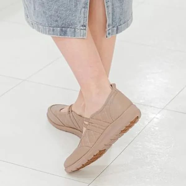 헬시온 소가죽 더블 스트랩 메리제인 아이보리 230mm