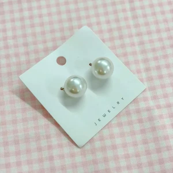 진주 귀걸이 14mm 1개 4,370원