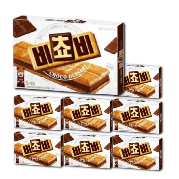 오리온 비쵸비 125g 5개입 8개