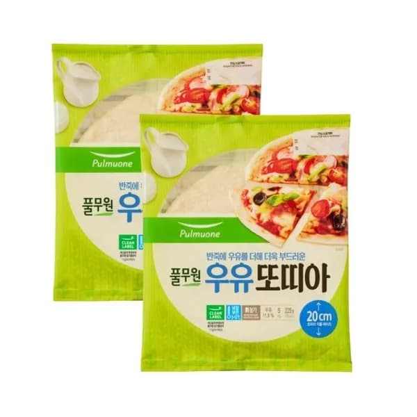 풀무원 우유 또띠아 225g 5개입 2개