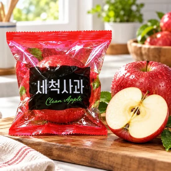 세척사과 5kg 1박스 16,900원