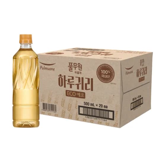 풀무원 하루귀리 무라벨 500ml 20개