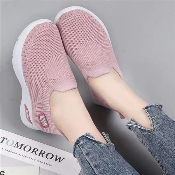 여성 슬립온 운동화 DS-0151 핑크 230mm 1개 14,500원