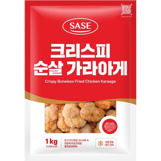 사세 크리스피 순살 가라아게 1kg 1개