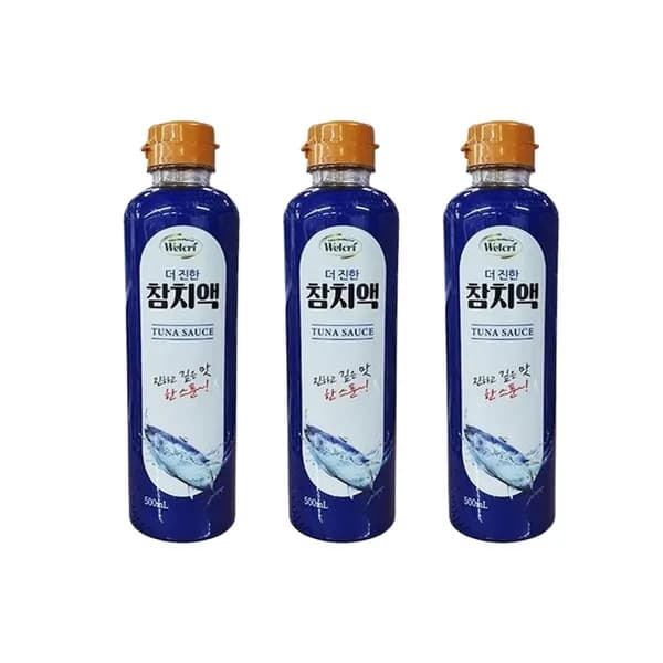 더 진한 참치액 만능소스 500g 3개