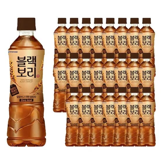 하이트진로음료 블랙보리 오리지널 500ml 20개