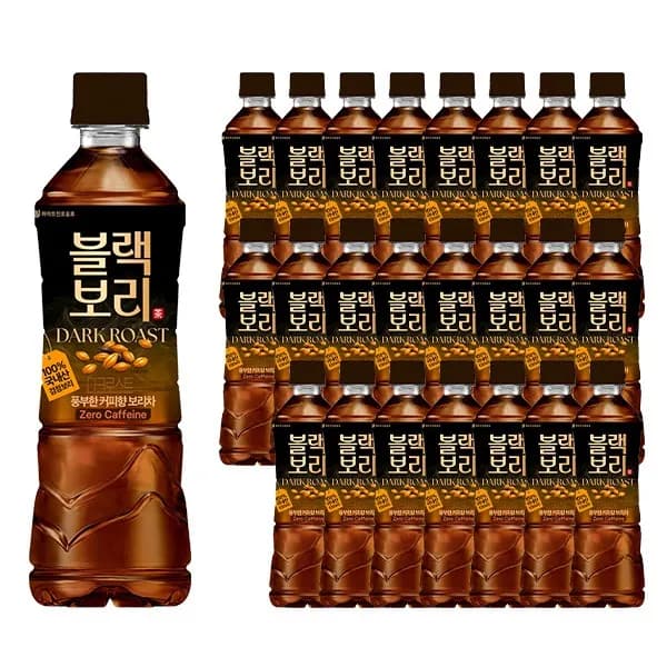 하이트진로음료 블랙보리 다크로스트 제로카페인 제로칼로리 500ml 20개 19,800원