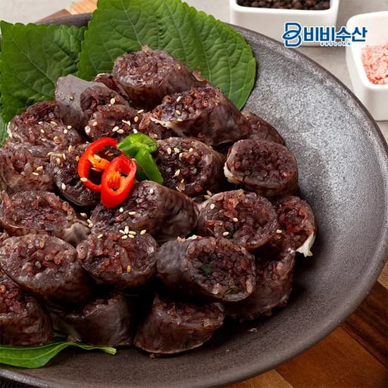 비비수산 찰순대 1kg 1개 외 땡초 찰순대