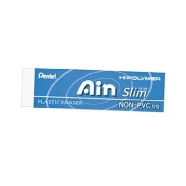 펜텔 하이폴리머 아인 슬림 지우개 4.5mm NON-PVC 1개