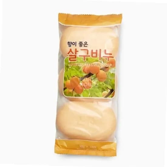 살구 세수비누 90g 3P 1세트