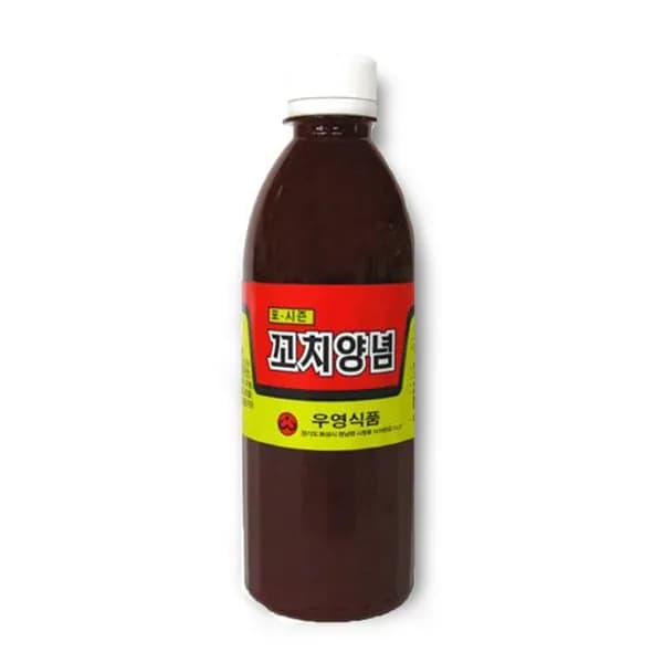 염통 꼬치 양념소스 매운맛 460g 1개