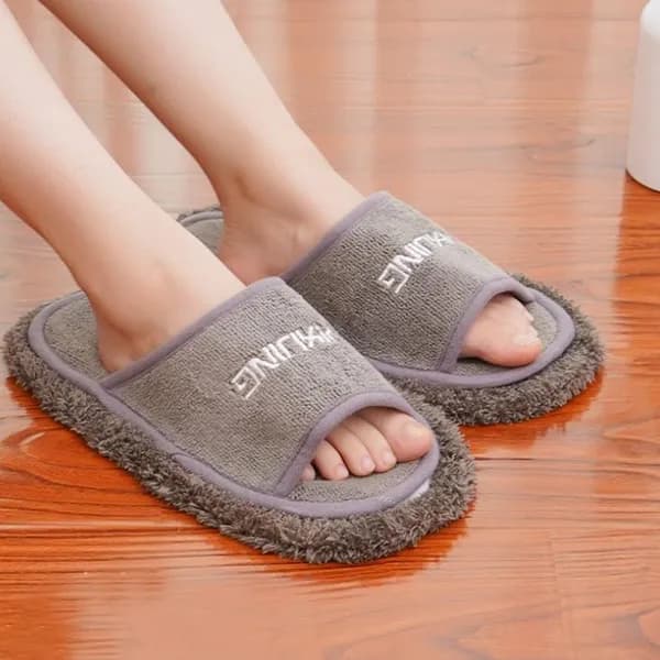 극세사 청소 슬리퍼 실내화 그레이 260mm 1개