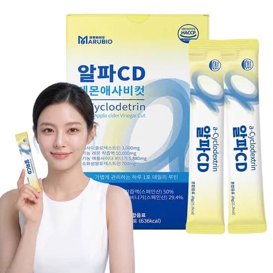 알파CD 레몬애사비컷 20g 30포 1개