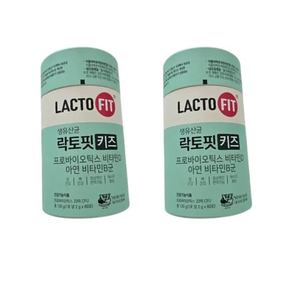 종근당건강 락토핏 키즈 유산균 60포 2개 30,400원