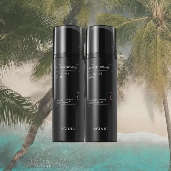 싸이닉 파워 옴므 올인원 플루이드 남자로션 150ml 2개
