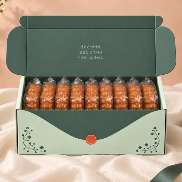 행운의 약과 선물 달콤한맛 개별포장 300g 10개