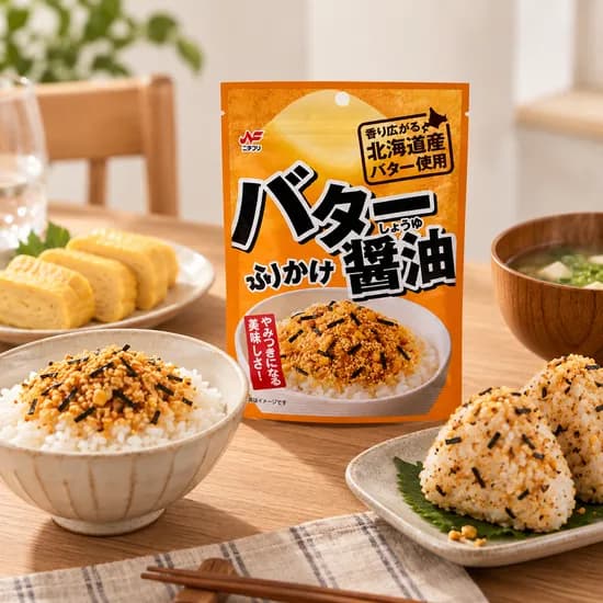 니치후리 후리가케 버터간장맛 20g 3개