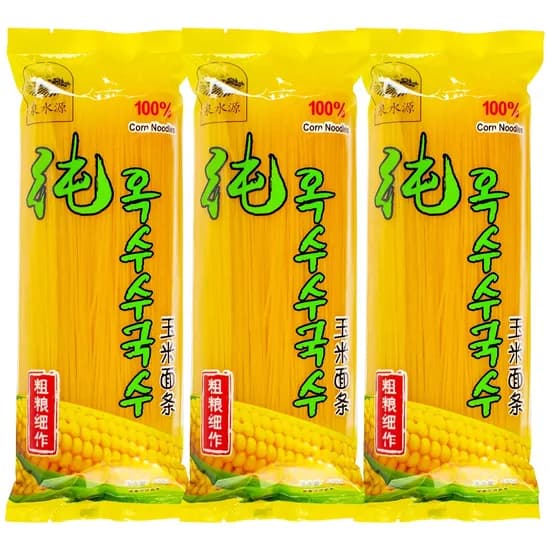 천수원 옥수수면 400g 3개