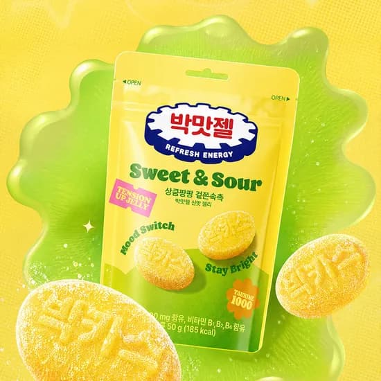 박맛젤 스위트앤사워 젤리 50g 8봉