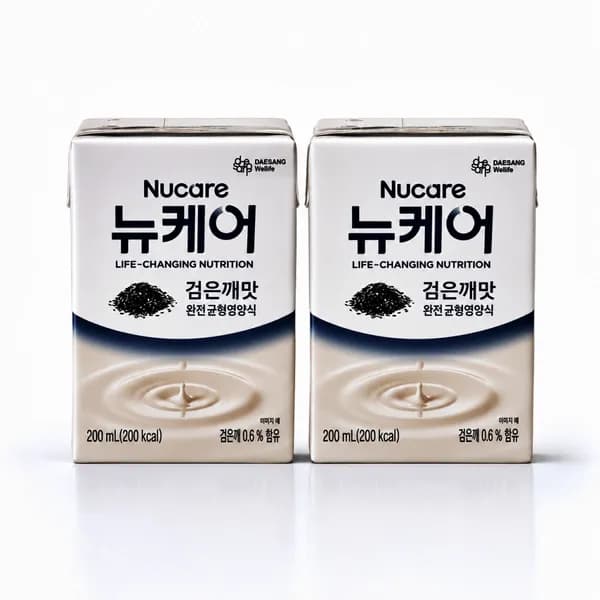 뉴케어 검은깨맛 식사대용 균형영양식 200ml 60팩