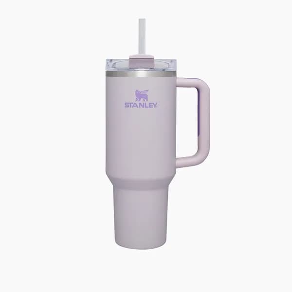 스탠리 퀜처 H2.0 플로우스테이트 텀블러 1.18L 오키드 + 캐리올 퀜처 스트랩백 1.18L 크림