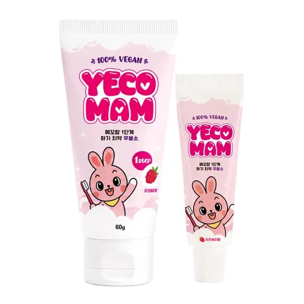 예꼬맘 1단계 치약 75g 1개