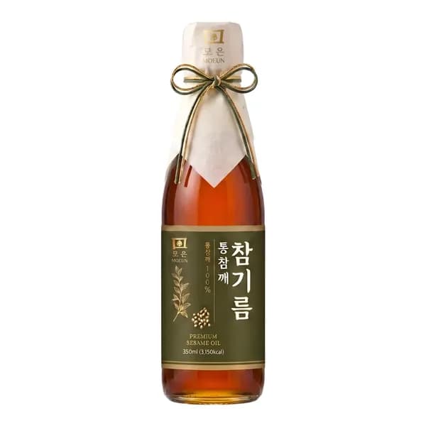 모은 통참깨 참기름 350ml 1개